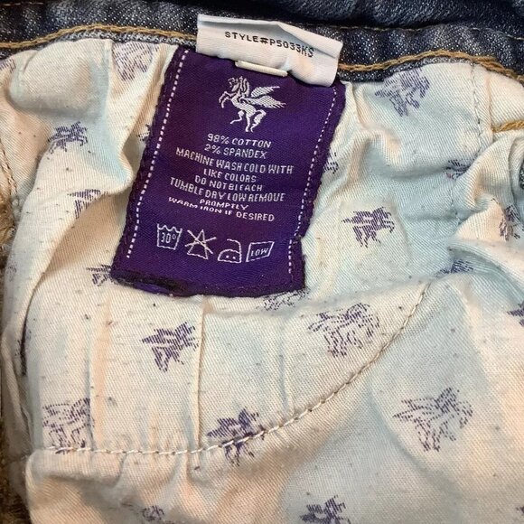 Vigoss New York Bootcut Low-Rise Denim Jeans Stretch Women's Size 1 - Picture 4 of 10